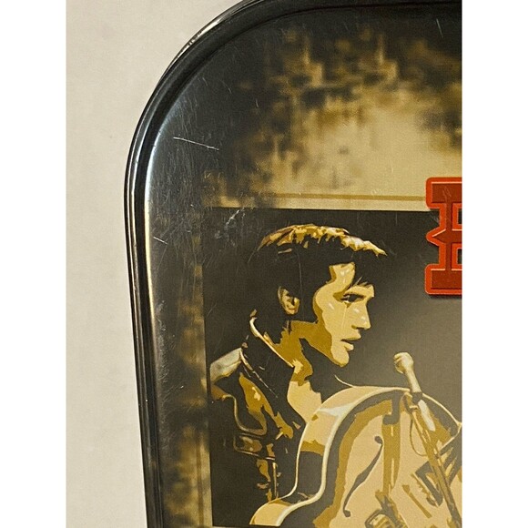 2005 Elvis Presley '68 Special Large Tin Tote Lunch Box 47170 Mint King of Rock - Picture 11 of 15